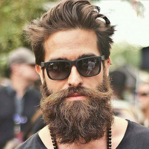 Medium Length Beard Style For Men