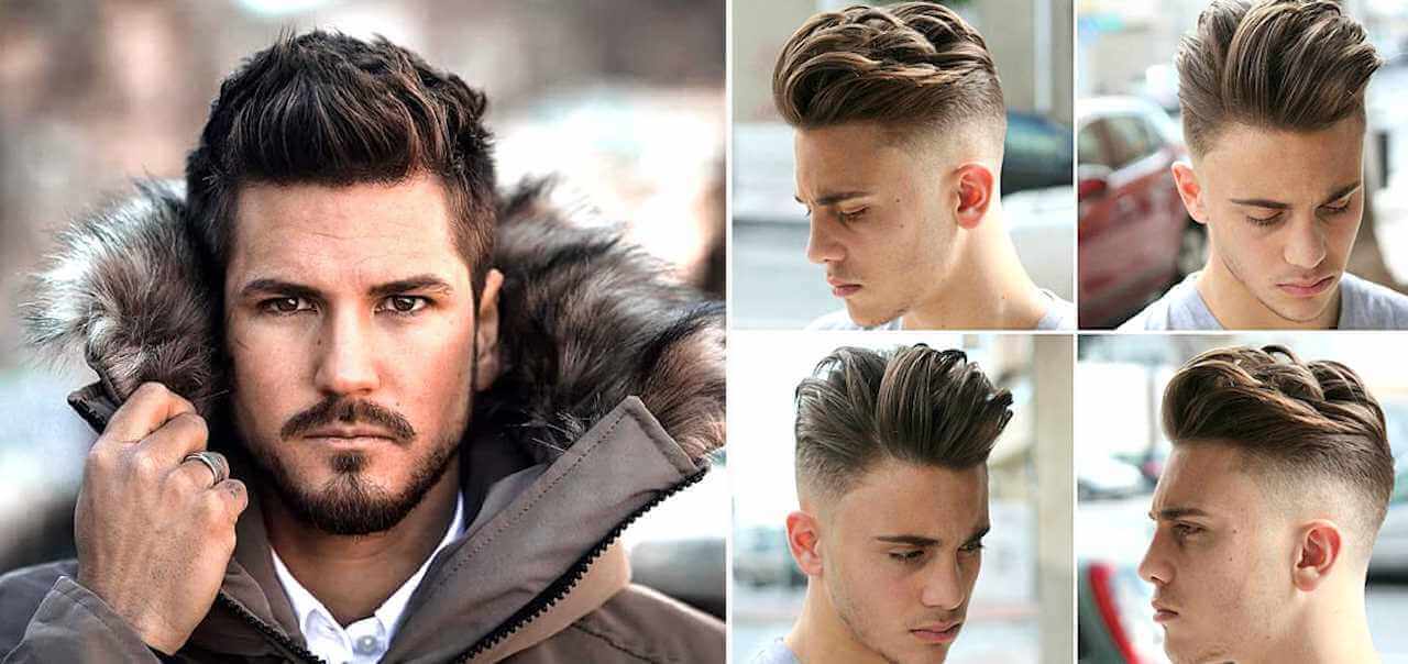 Suitable hairstyle for men