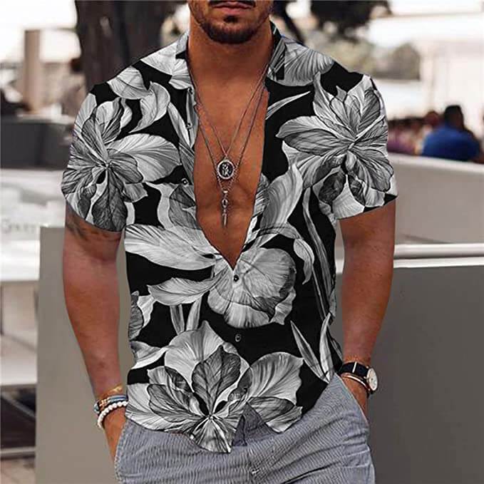 cool floral shirt outfits 2023 for male